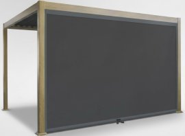 Chomik - Rollo für Aluminium-Pergola 4 m, manuell, 366 cm - RIT1460