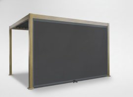 Rollo für Aluminium-Pergola 4 m, manuell, 366 cm - RIT1460