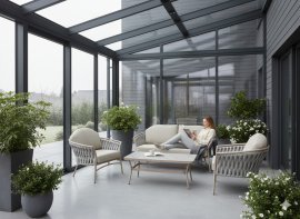 Chomik - Komplettset Aluminium-Gartenmöbel Valletta - ALM8147