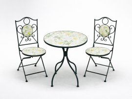 Gartenmöbel-Set mit Mosaik Antos – GOM4157