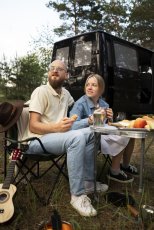 Chomik - Klappbarer Campingstuhl – grün – LEZ7167