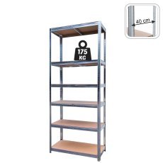 Chomik - Regal mit 6 Ablageflächen, 180 cm – GWI2172