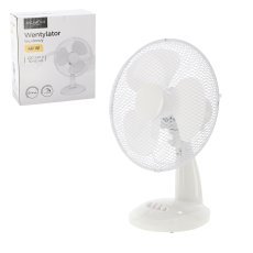 Chomik - Tischventilator 40 W – Weiß – FAN9028