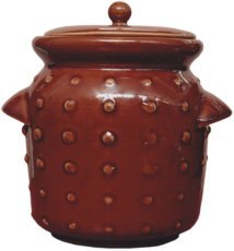 Chomik - Keramiktopf 2,5 L – braun – RUI3453