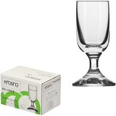 Chomik - Set mit 6 Wodkagläsern auf Stiel 20 ml – KRO5981