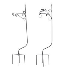 Metall-Pflanzenständer, 122 cm, 8er-Pack – PERG-N5523