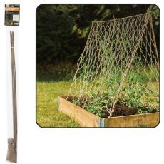 Garten-Rankhilfe aus Bambus mit Jutenetz – EDA6568