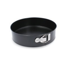 Tortenform mit strukturierter Oberfläche Ø 26 cm – schwarz – SNB2613