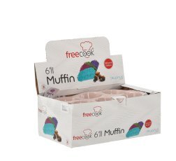 Chomik - Silikon-Backform für Muffins, 6 Stück – OKY0573