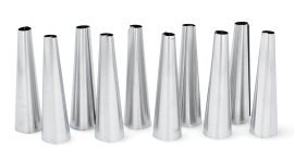 Chomik - Set mit 10 Backformen für Rohrgebäck – MEX3435