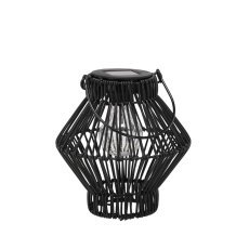 Solar-Metallleuchte 19 cm LED – schwarz – LAP5955
