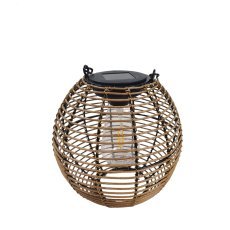 Solarleuchte 19 cm LED – braun – LAP6037