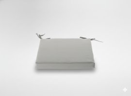 Sitzkissen 40x40 cm – hellgrau – POD6556