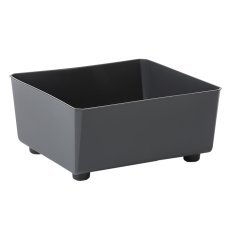 Quadratischer Pflanztopf für Setzlinge 28,5 cm – anthrazit – LAM23055