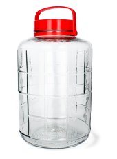 Glasgefäß 16 L universal mit Kunststoffdeckel – WEL6921