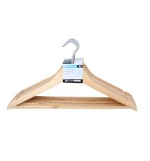Set aus 8 Holzkleiderbügeln – AMS82159