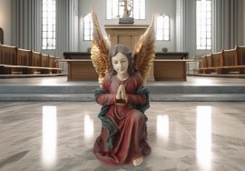 Figur Engel, kniend, 62 cm – RAI4596