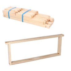 Set mit 10 einfachen Bilderrahmen im halben Großpolen-Stil – BEE8016