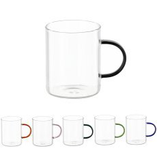 Set mit 6 Gläsern mit Henkel 440 ml - IBO4577