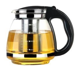 Hitzebeständige Kanne mit Siebeinsatz, 2 L - LUT9763