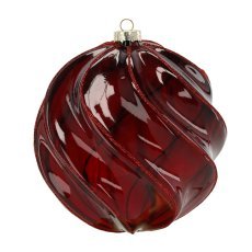 Glaskugel – Bordeaux, 18 cm - BOZ7813