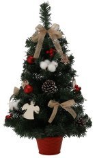 Christbaum 60 cm mit Schmuck – ANT9336
