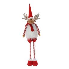 Weihnachtsrentier mit verstellbaren Beinen 60–100 cm - TIA0485