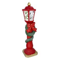 Weihnachtsfigur Laterne mit Glöckchen LED - GOT3998