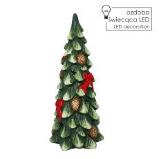 Weihnachtsfigur Baum mit LED-Schleifen - GOT4377