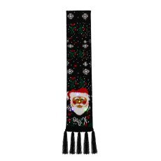 Weihnachtsset aus Haube + LED-Schal - SUN6135