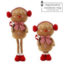Weihnachtlicher Lebkuchenmann mit Ohrenschützern - GIN6579