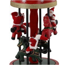 Weihnachtsdekoration – Karussell 60 cm, LED, Melodie, Bewegung *7699