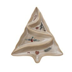 Porzellantablett – Weihnachtsbaum „Winter Coffee“ – LIL6883