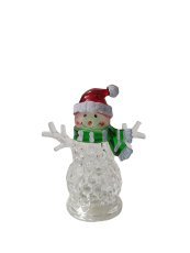 Weihnachtsdekoration – LED-Schneemann – SOL9046