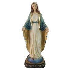 Weihnachtsfigur – Heilige Maria, 15 × 10 × 41 cm, Kunstharz *6601