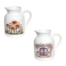 Dekorativer Keramiktopf in Krugform - RUN1191