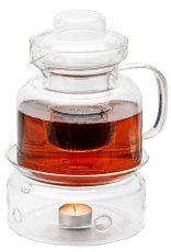 Teekanne Flux mit Teesieb und Stövchen 1,5 L - TOR8633