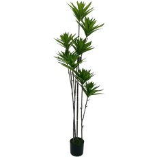 Künstliche Topfpflanze – grüner Bambus, 140 cm *1856