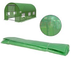Verstärkte Folie für Gartengewächshaus 4x2,5m – grün