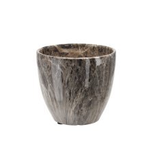 Keramik-Übertopf in Marmoroptik 20,5 cm - ELI19_9310