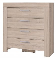 Kommode mit Schubladen Cezar reg 9 - Sonoma
