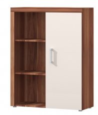 Schrank Samba reg 3 - Zwetschge/Creme