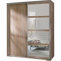 Schrank mit Schiebetüren Leo - 180 cm - Sonoma