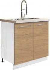 Element für Spüle Creativa Cre 12D 80 - Eiche