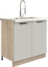 Element für Spüle Favorit FL12D 80 - latte