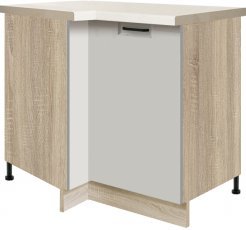 Kutnelement rechts Favorit FL14D 100x70 - Latte