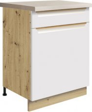 Unteres schmales Element Glamour Gla 5D 60 - weiß