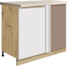 Element links Glamour Gla 24D - weiß