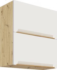 Eckelement links Glamour Gla 47G 60 - weiß