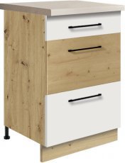 Donnerer zweitüriger Unterschrank Infinity Inf 9D 50 - weiß